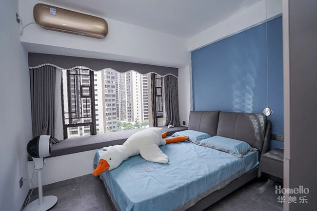 98㎡三居，簡約且巧妙的軟硬裝布局，美觀舒適又省錢